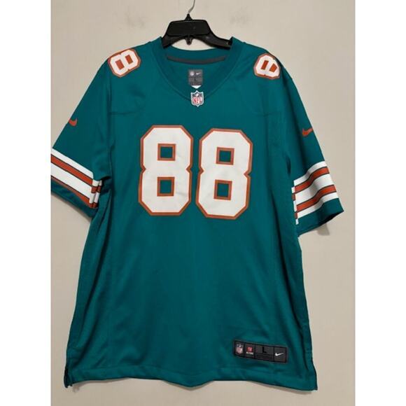 Nike NFL Miami Dolphins Football Mike Gesicki #88 Jersey Mens Large - Picture 1 of 7